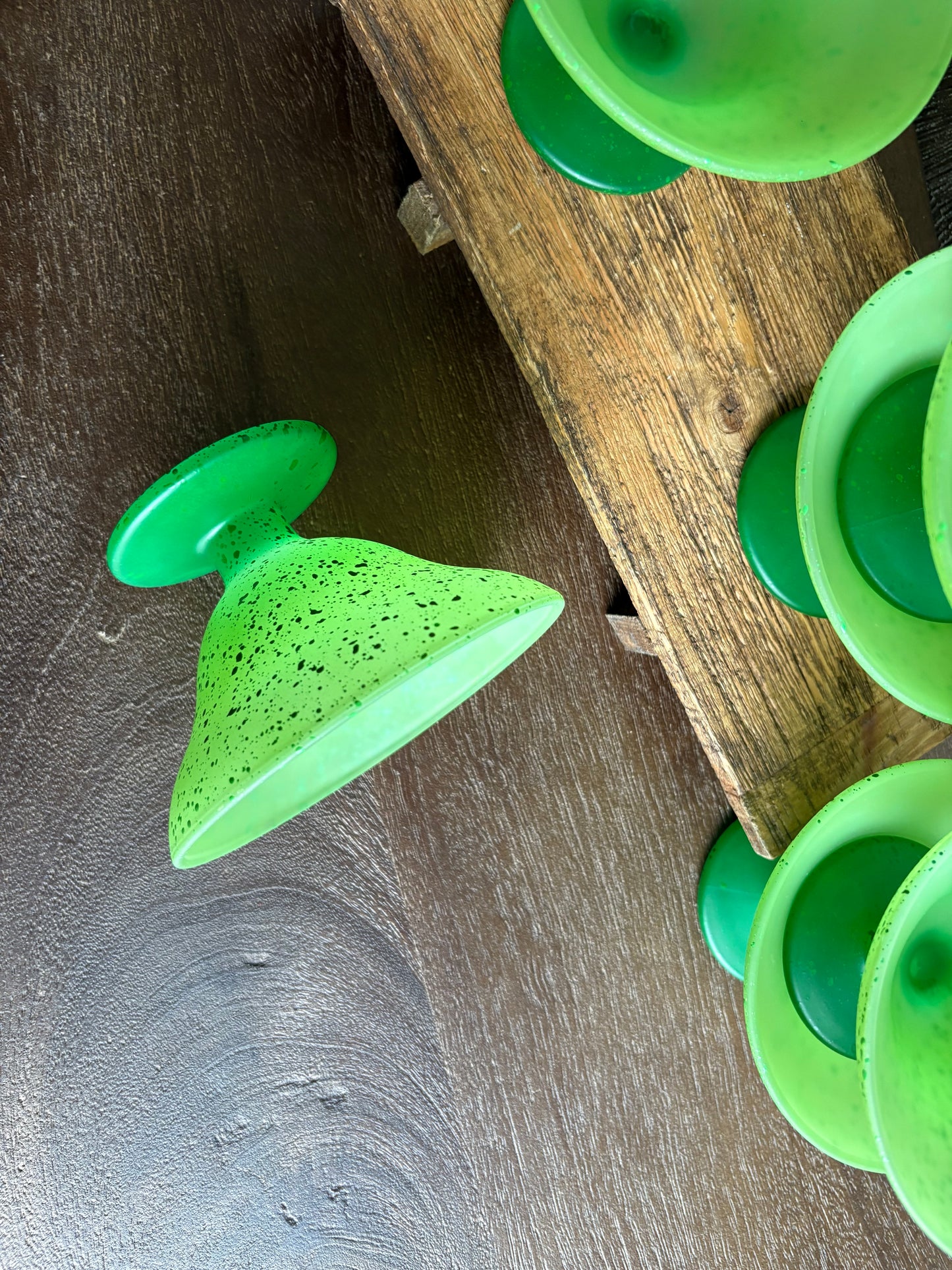 Vintage Montana ijscoupe glazen | set van 6