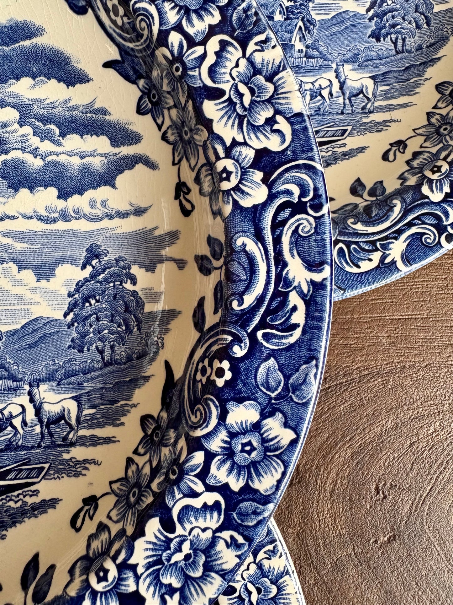 Vintage Engelse Royal Tudor Ware borden | set van 5