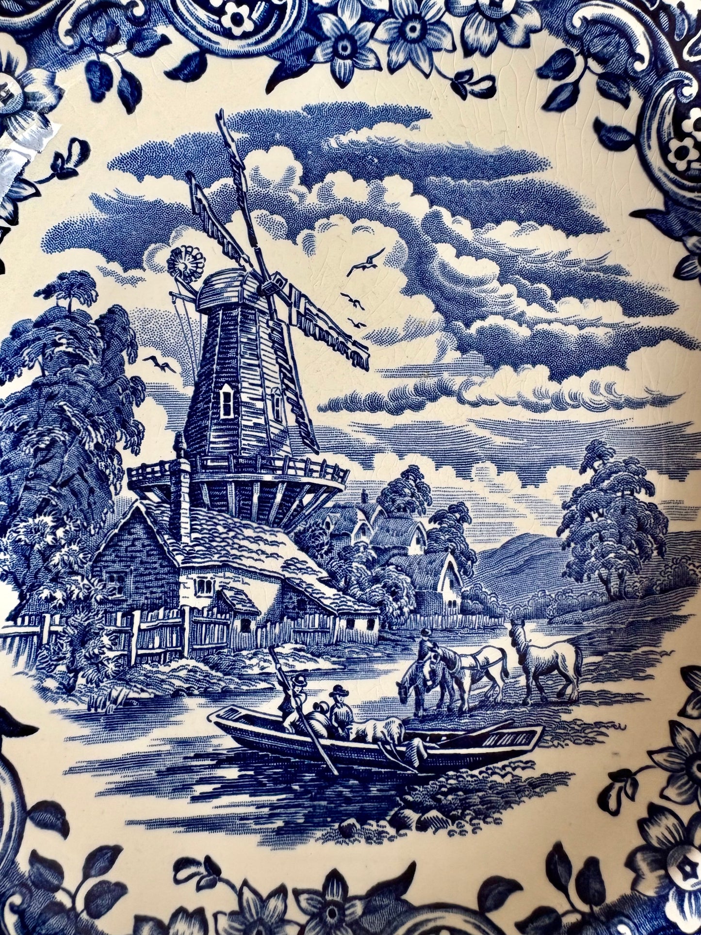 Vintage Engelse Royal Tudor Ware borden | set van 5