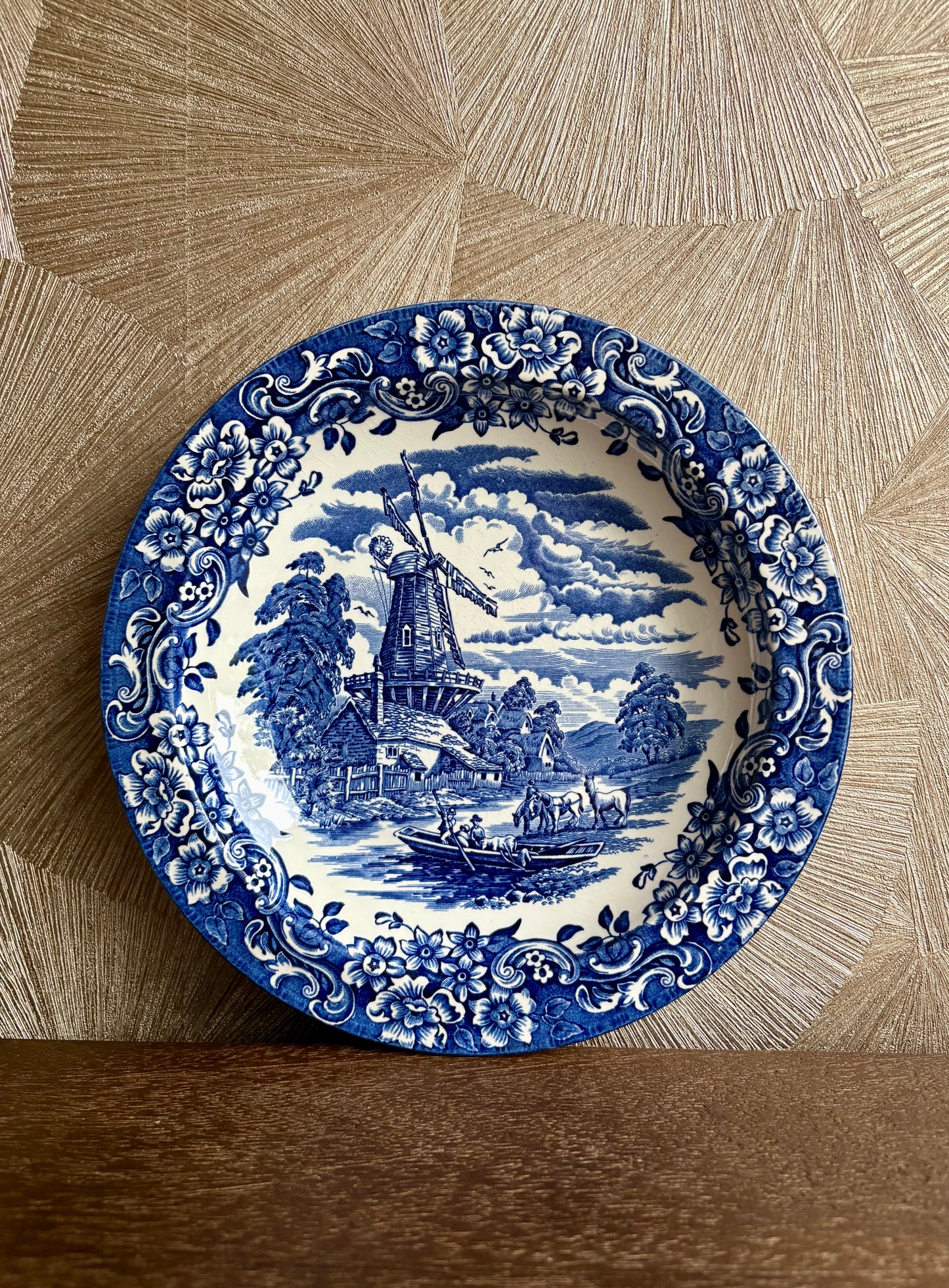 Vintage Engelse Royal Tudor Ware borden | set van 5