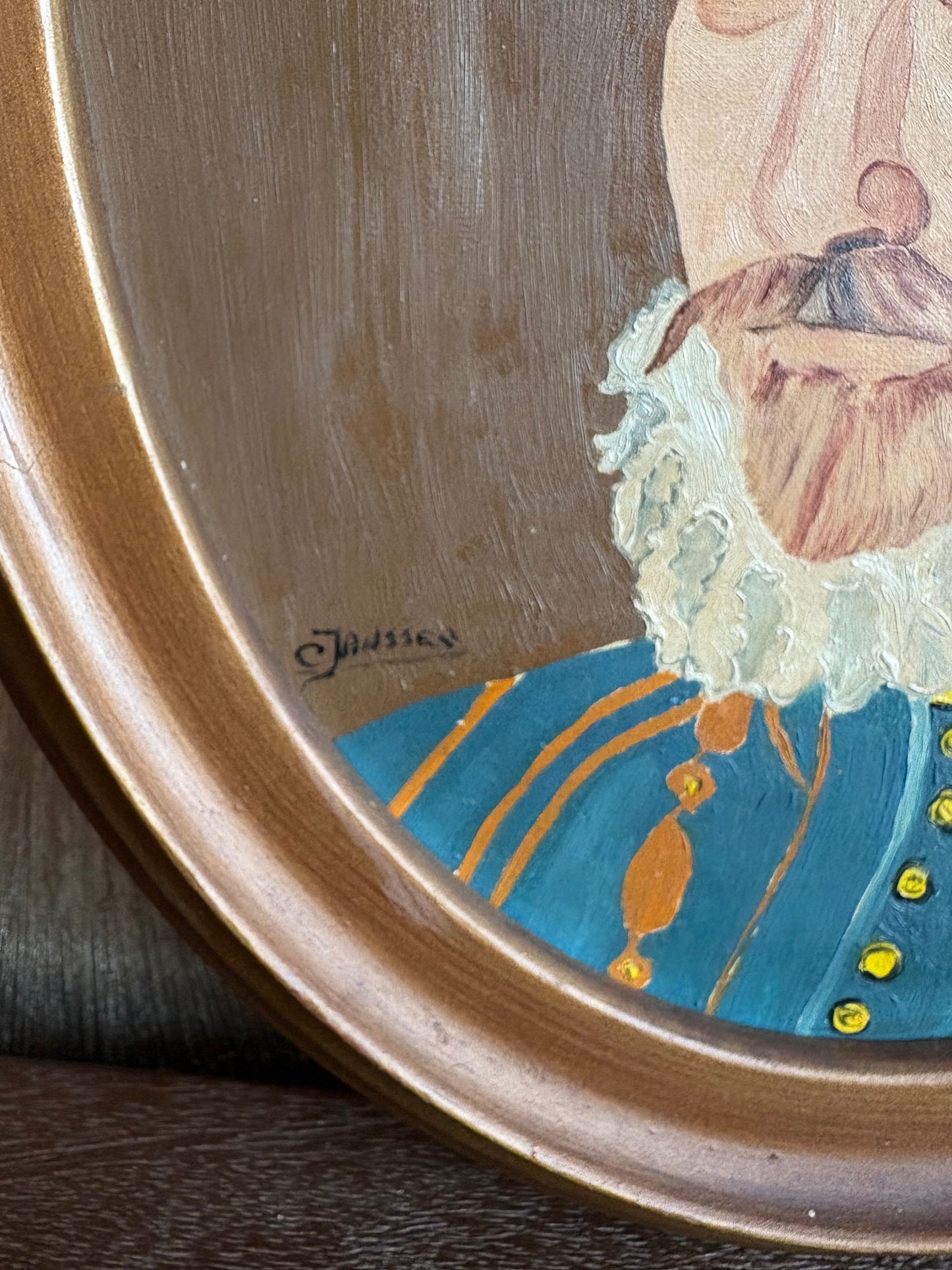 Vintage Art - handgeschilderd portret