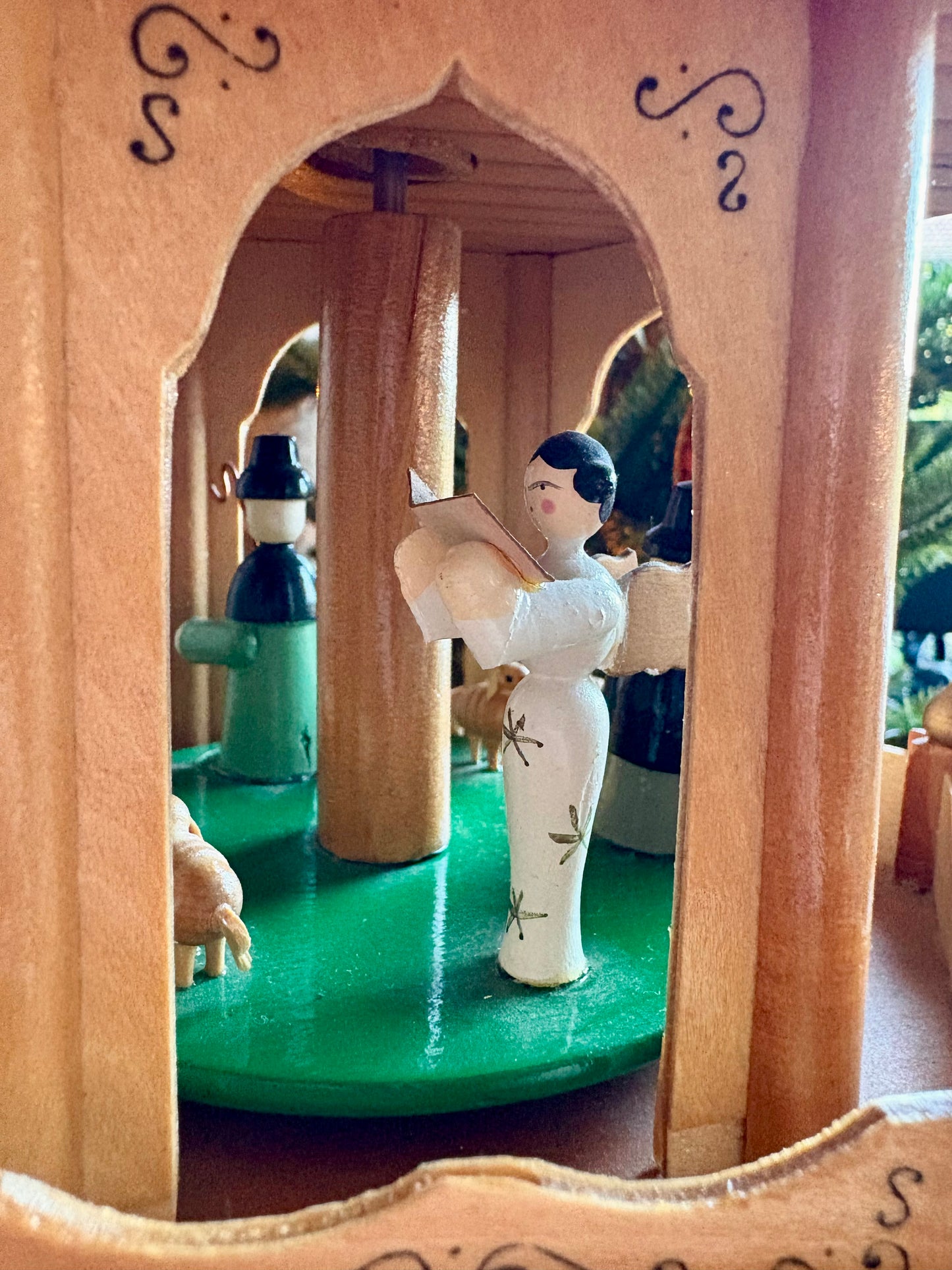 Vintage kerstpyramide - Design Hesse