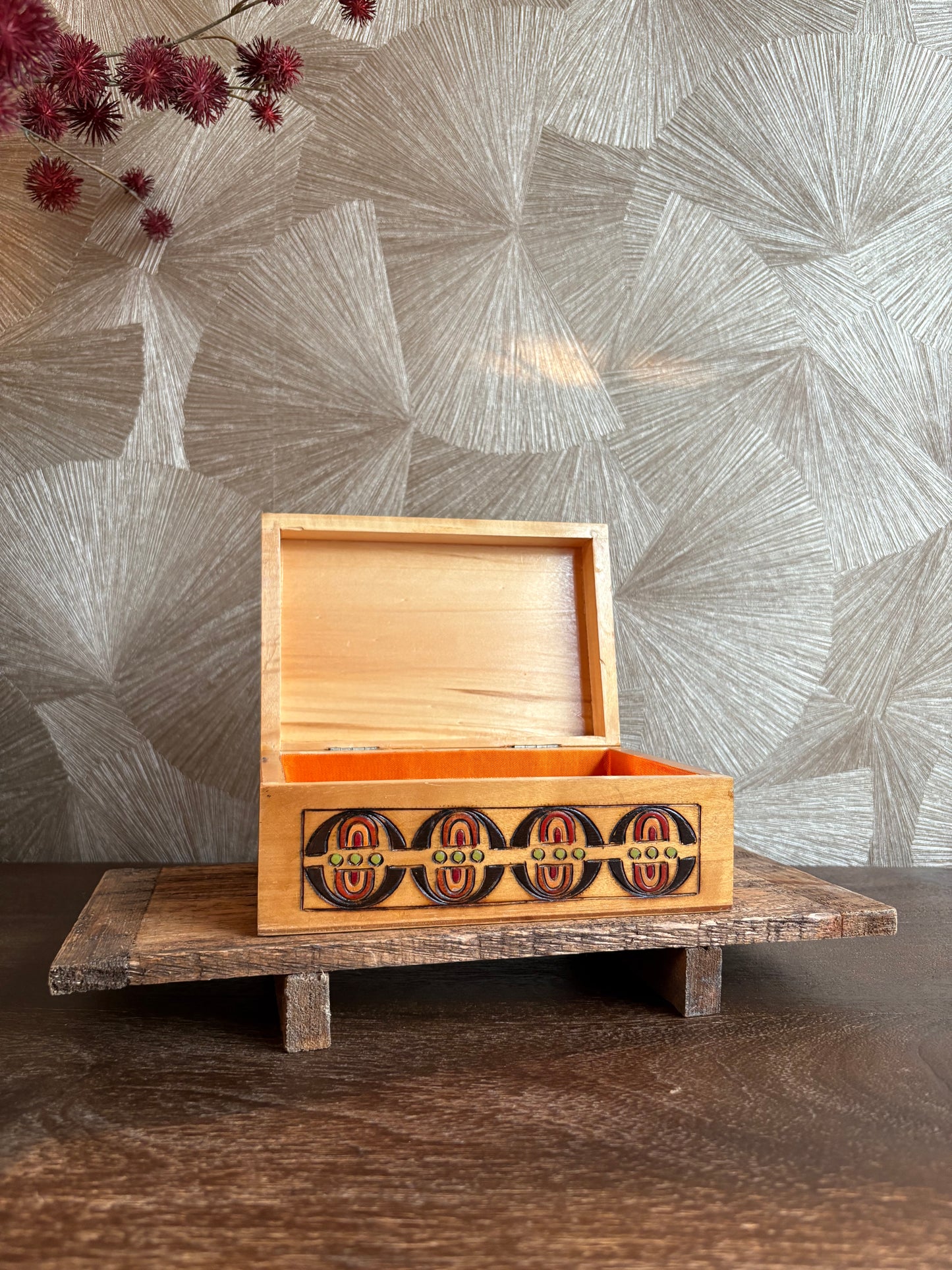 Vintage houten doosje