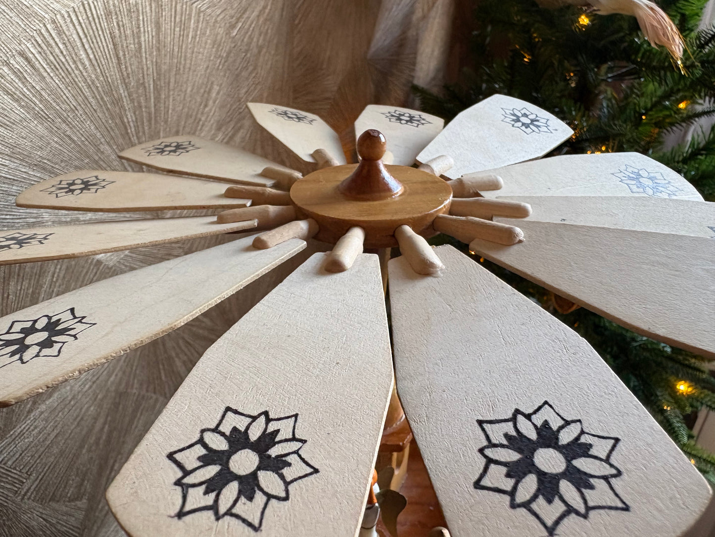 Vintage kerstpyramide - Design Hesse