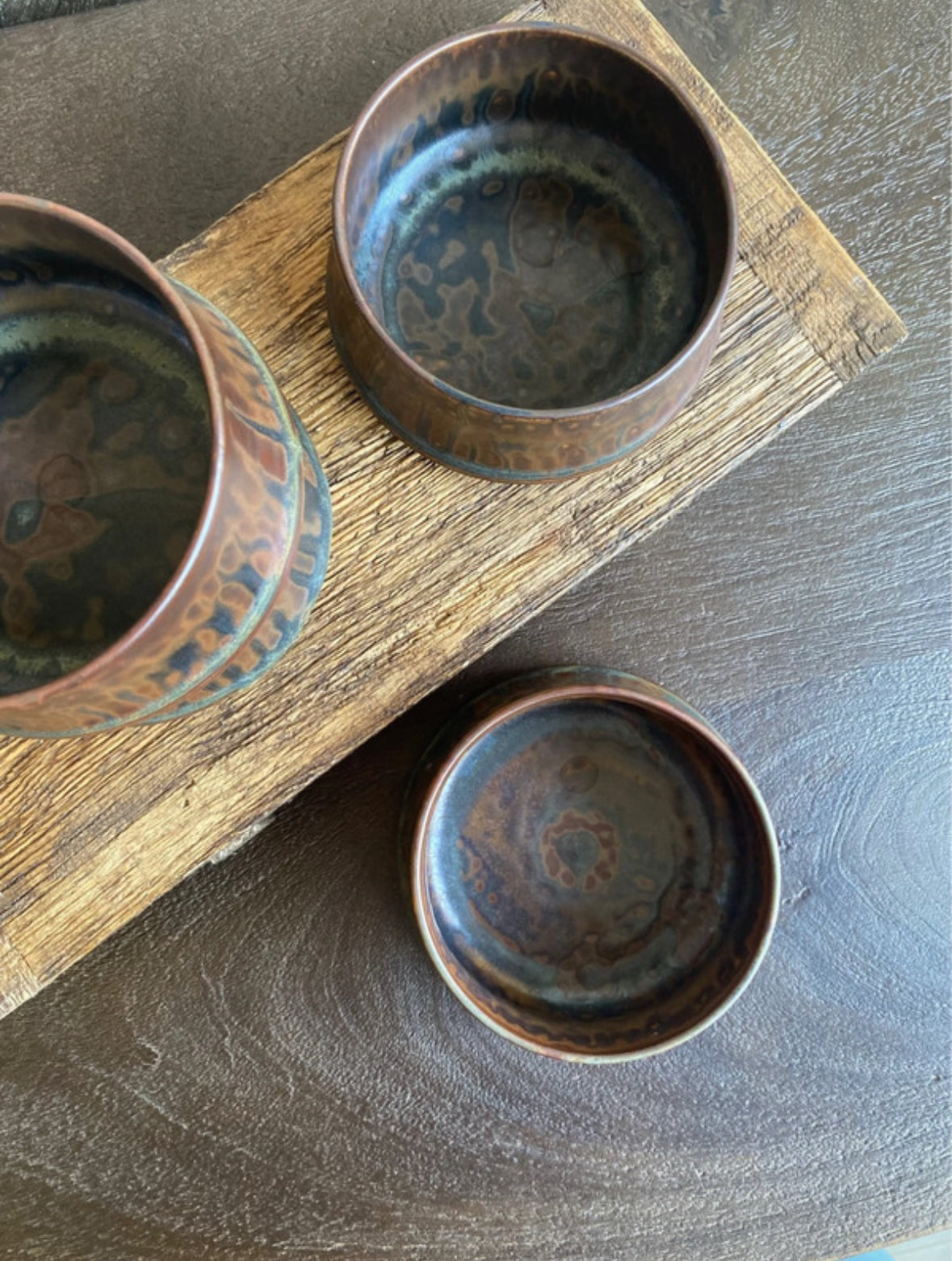 Vintage stapelbare schaaltjes | set van 4