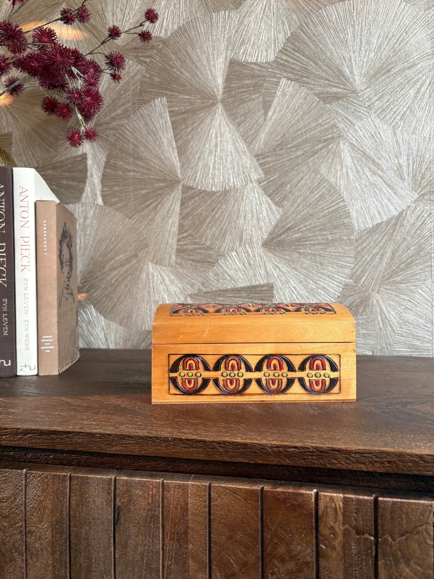 Vintage houten doosje