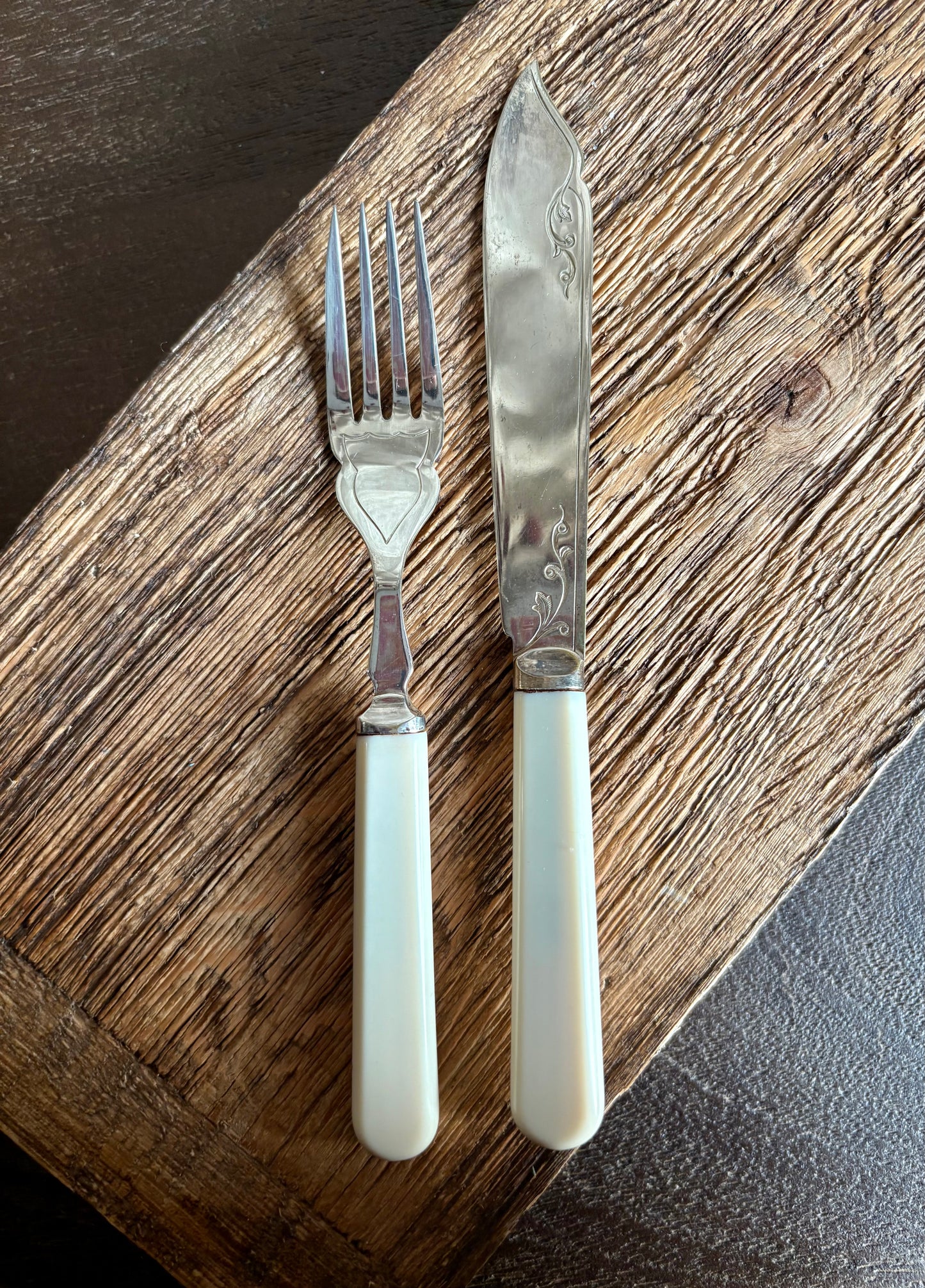 Antiek bestekset voor 6 personen | set van 12