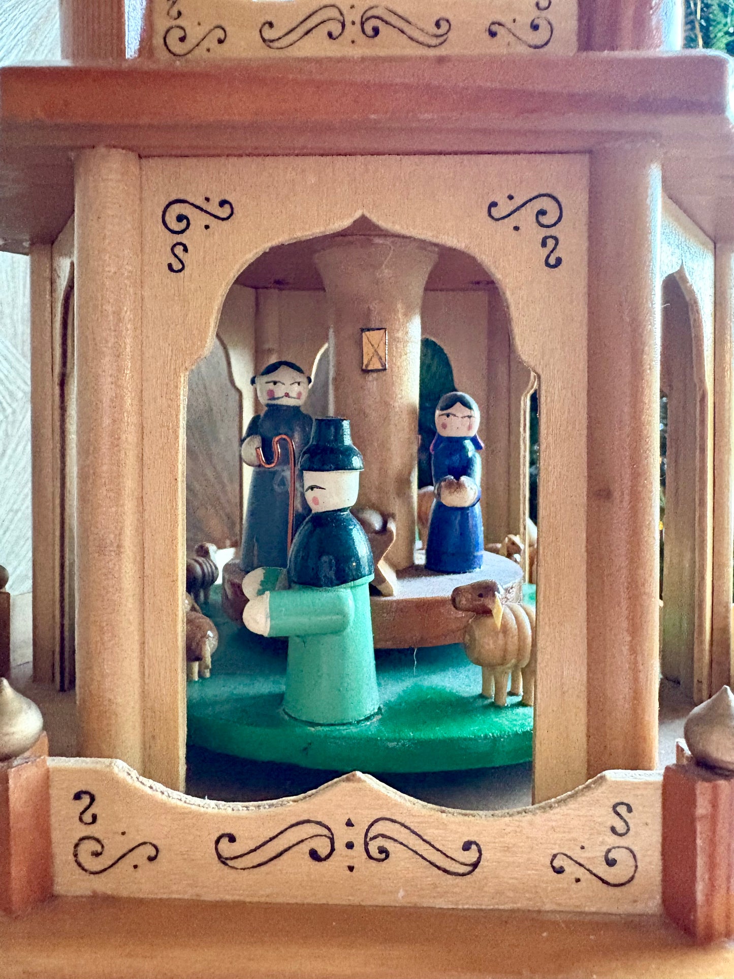 Vintage kerstpyramide - Design Hesse