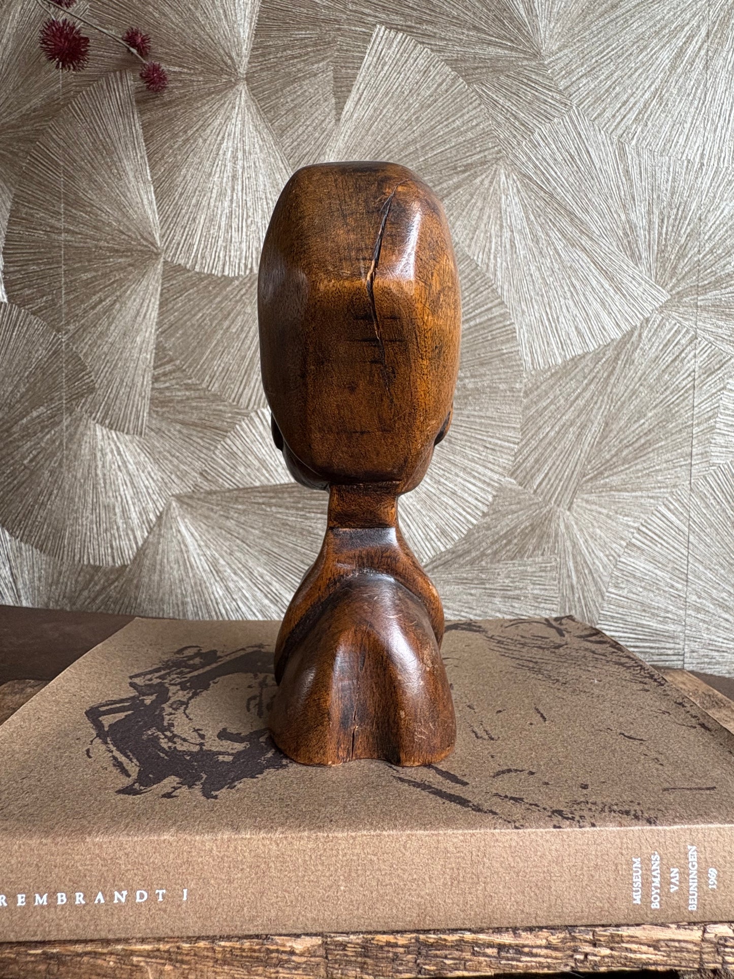 Vintage Art - Houten sculptuur