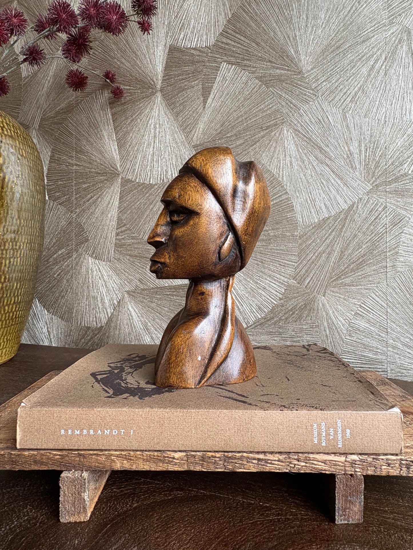 Vintage Art - Houten sculptuur