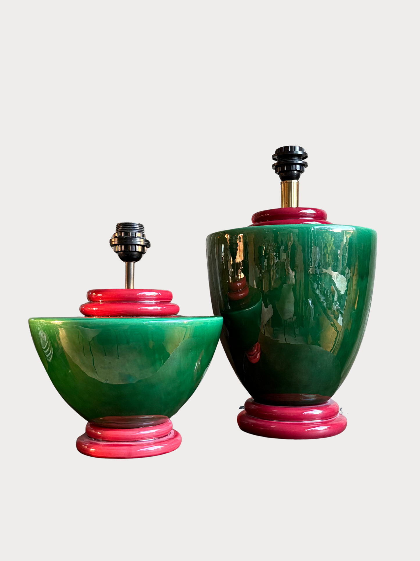 Vintage Art Deco tafellamp | set van 2