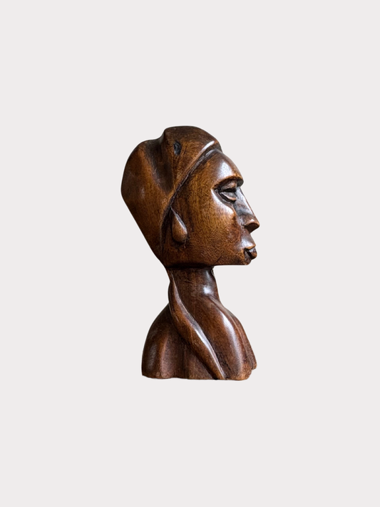Vintage Art - Houten sculptuur
