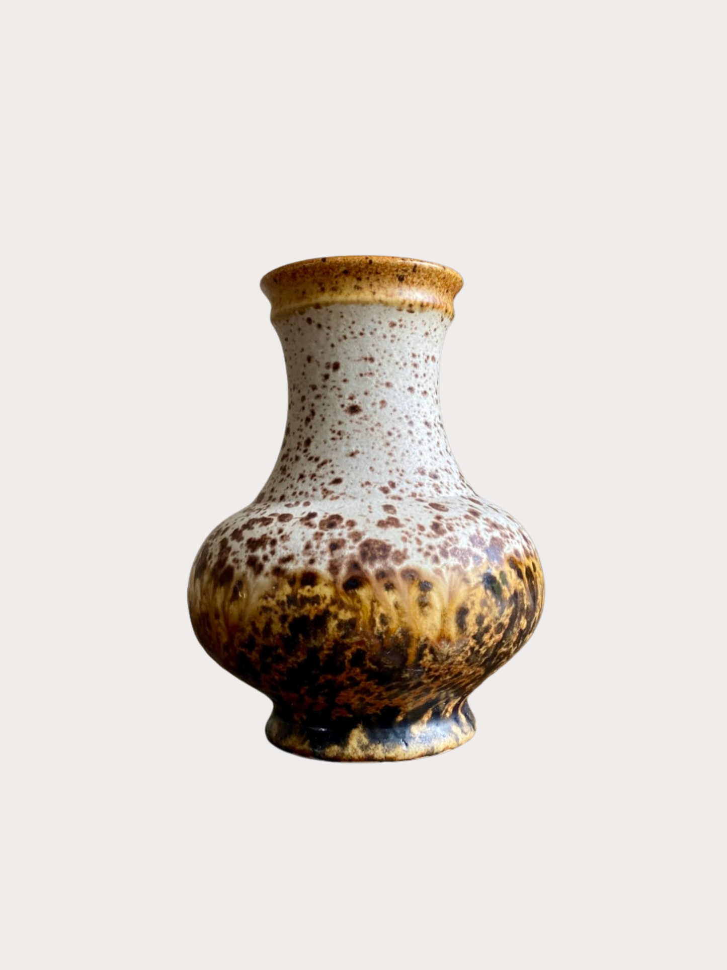 Vintage spikkel vaasje